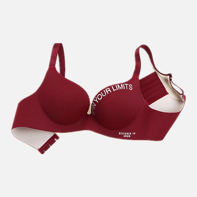 Cotton Bra Everyday - Simplicity Letters Printed Bra Sexy Deep