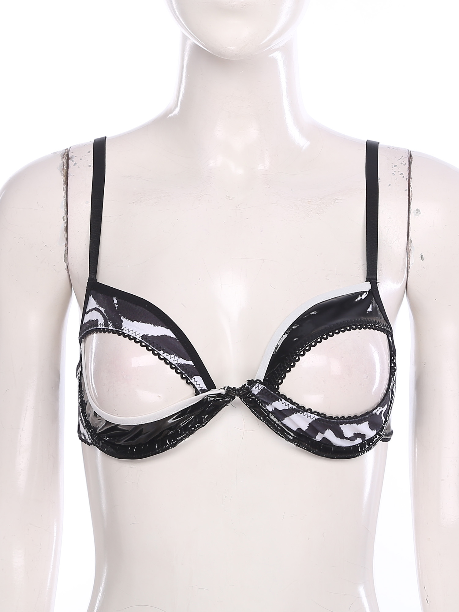 Womens Hollow Out Cup Bra Shin - Demi Bra Balconette recension och pris