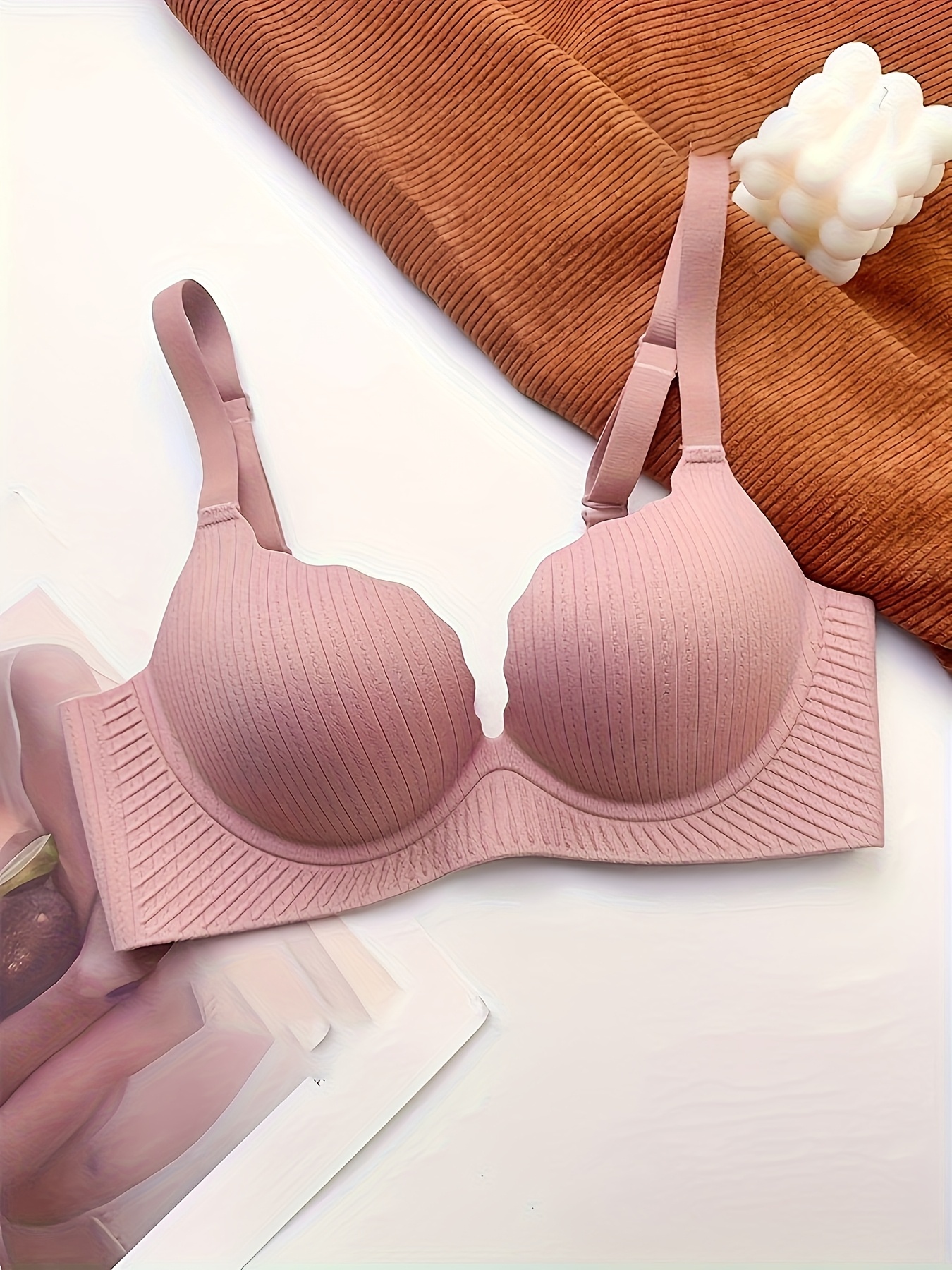 Thickened Bra for Small Bust w - Underwire Bra Padded recension och pris