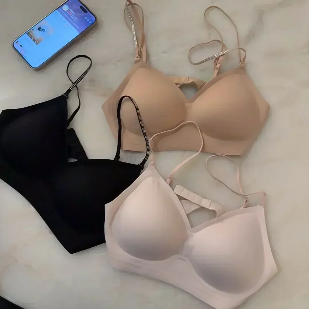 Women's Seamless Milk Skin Dia - Cotton Bra Everyday recension och pris