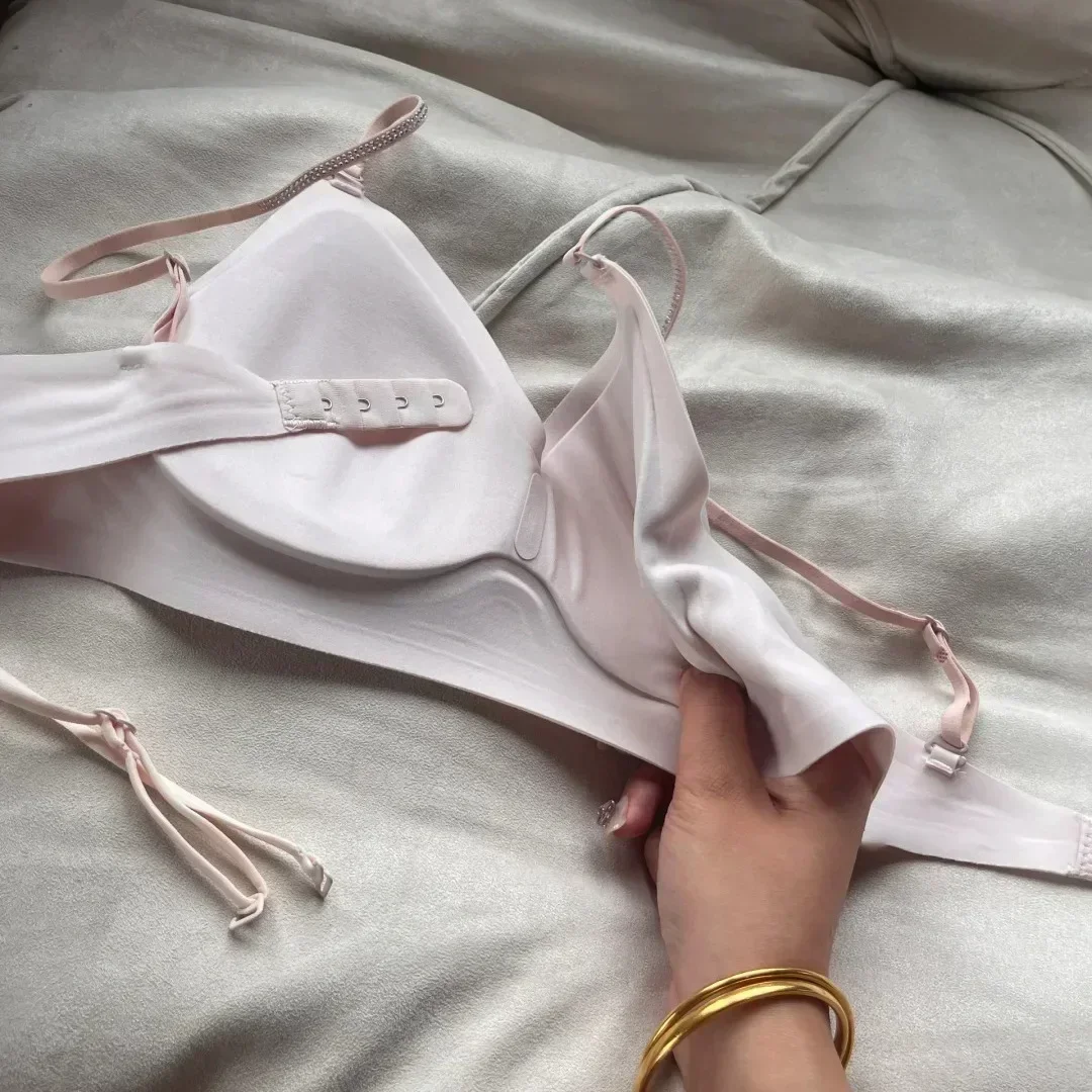Women's Seamless Milk Skin Dia - Cotton Bra Everyday recension och pris