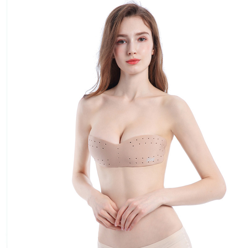 Invisible Push Up Bra Women Ba - Backless Bra Sticky recension och pris