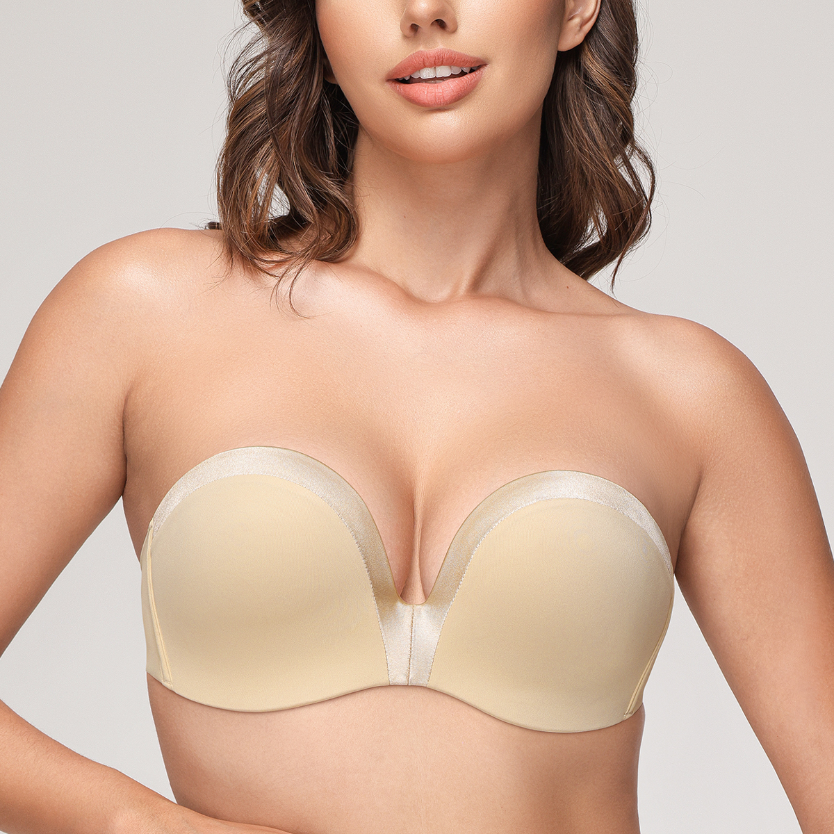 Wingslove Women Strapless Push - Convertible Bra Multiway recension och pris