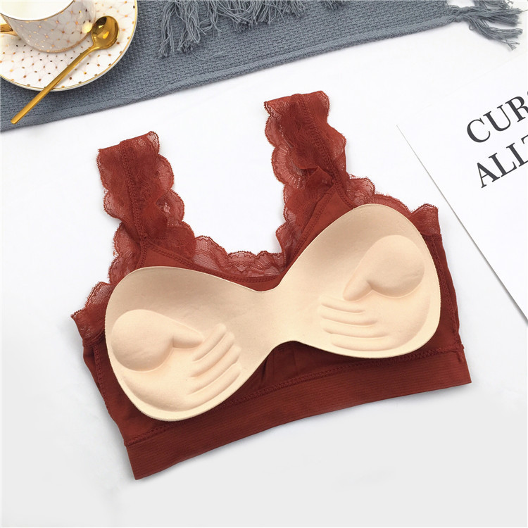 3D Sexy lace Lingerie Seamless - Sheer Bra Lace recension och pris