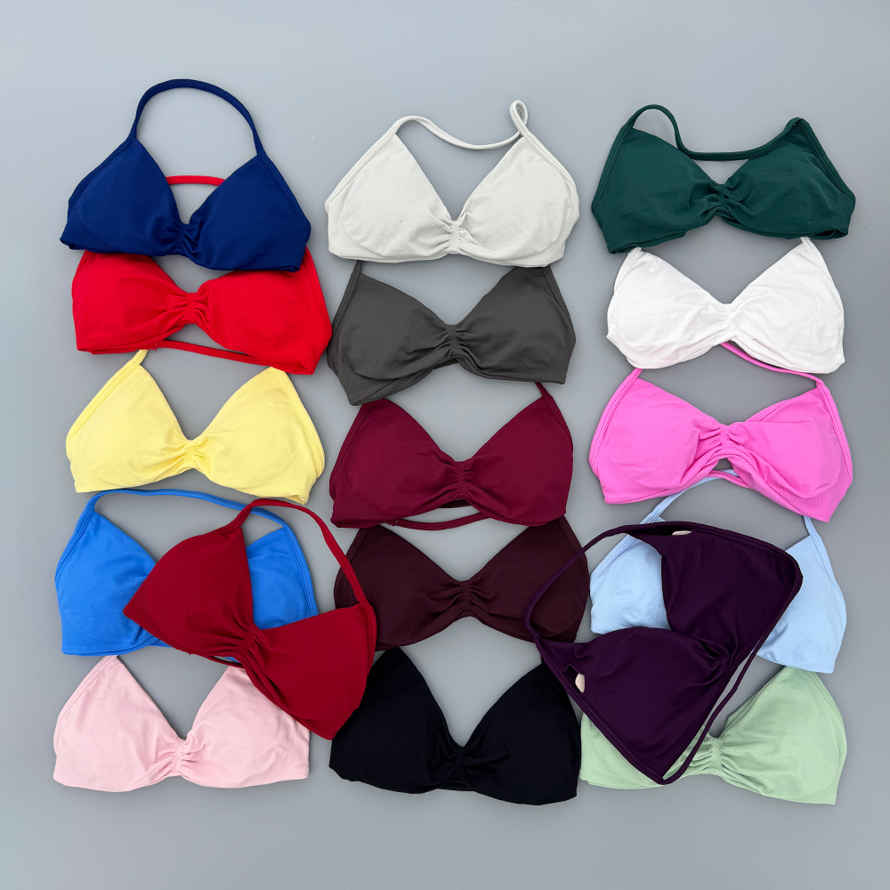 Sports Strappy Bra Yoga Underw - Sports Bra Racerback recension och pris