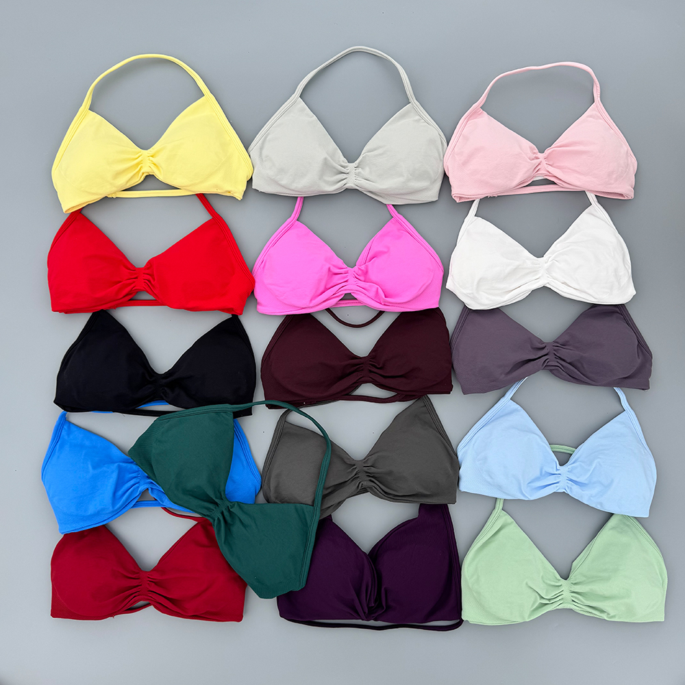 Sports Strappy Bra Yoga Underw - Sports Bra Racerback recension och pris