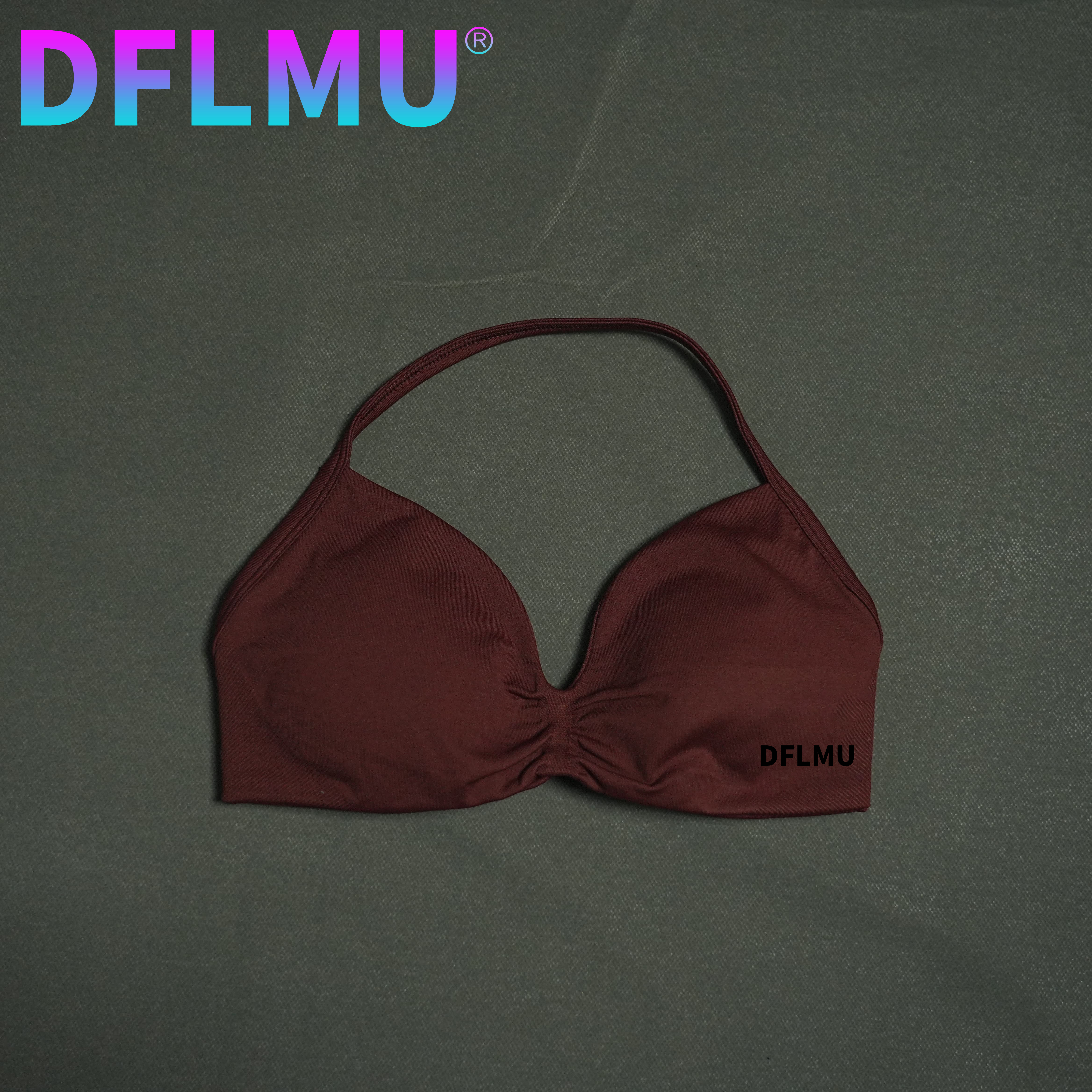 DFLMU Women Halter Sports Bra  - Minimizer Bra Women recension och pris