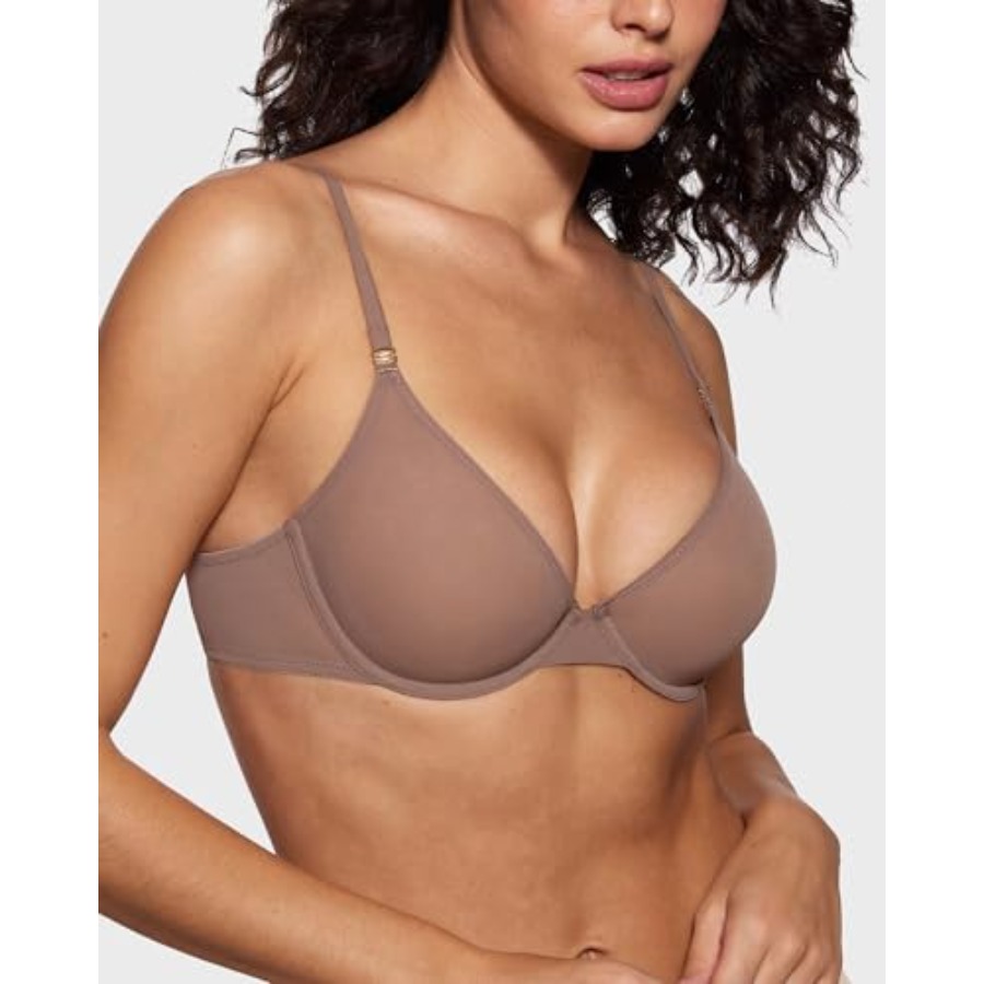 Women's Cosnufy Sheer Balconet - Demi Bra Balconette recension och pris