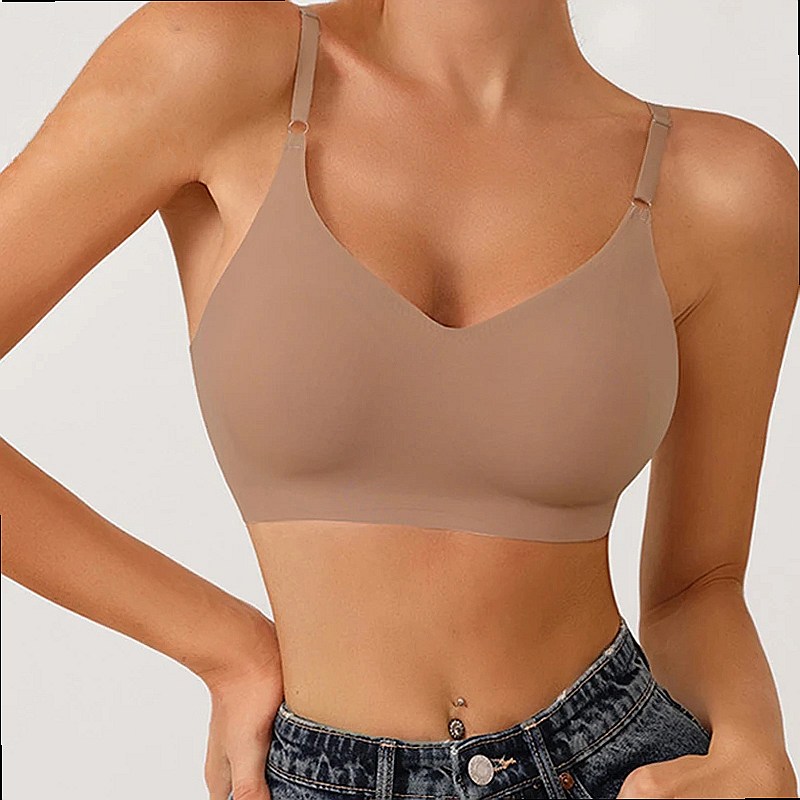 Seamless Bras for Women Push U - Sleep Bra Bralette recension och pris