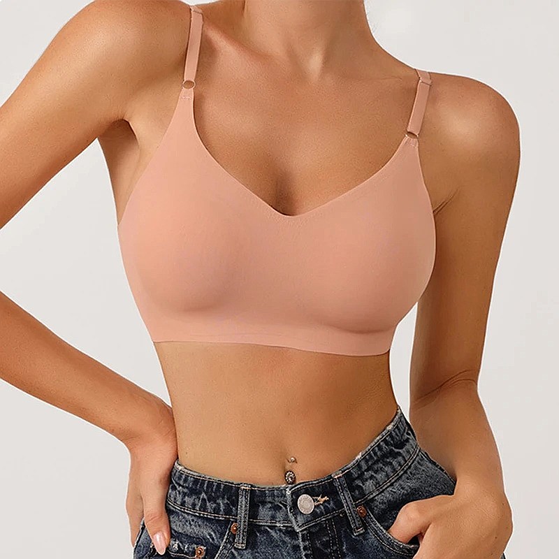 Seamless Bras for Women Push U - Sleep Bra Bralette recension och pris