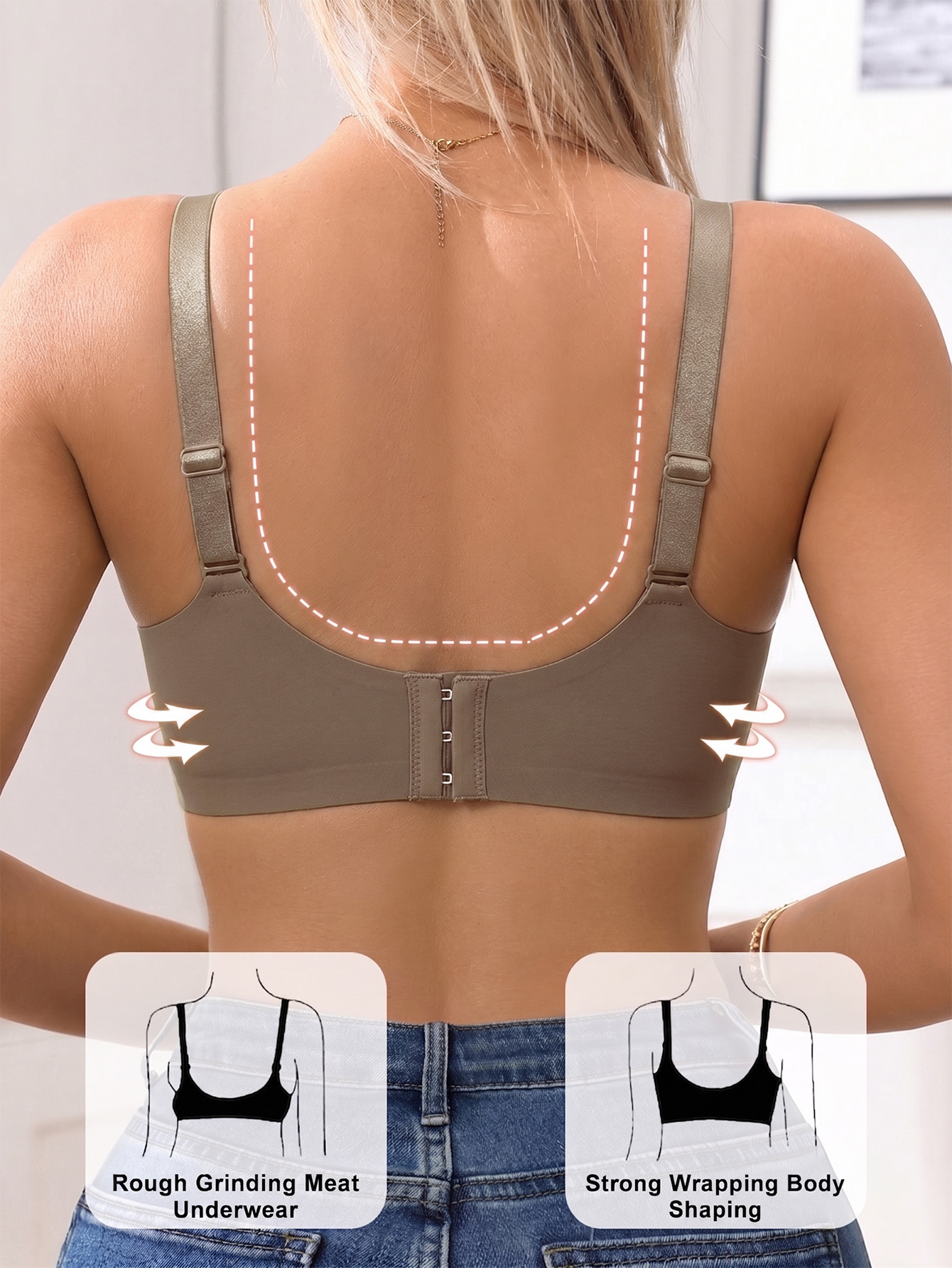 Full Coverage Push Up Jelly Su - Underwire Bra Padded recension och pris