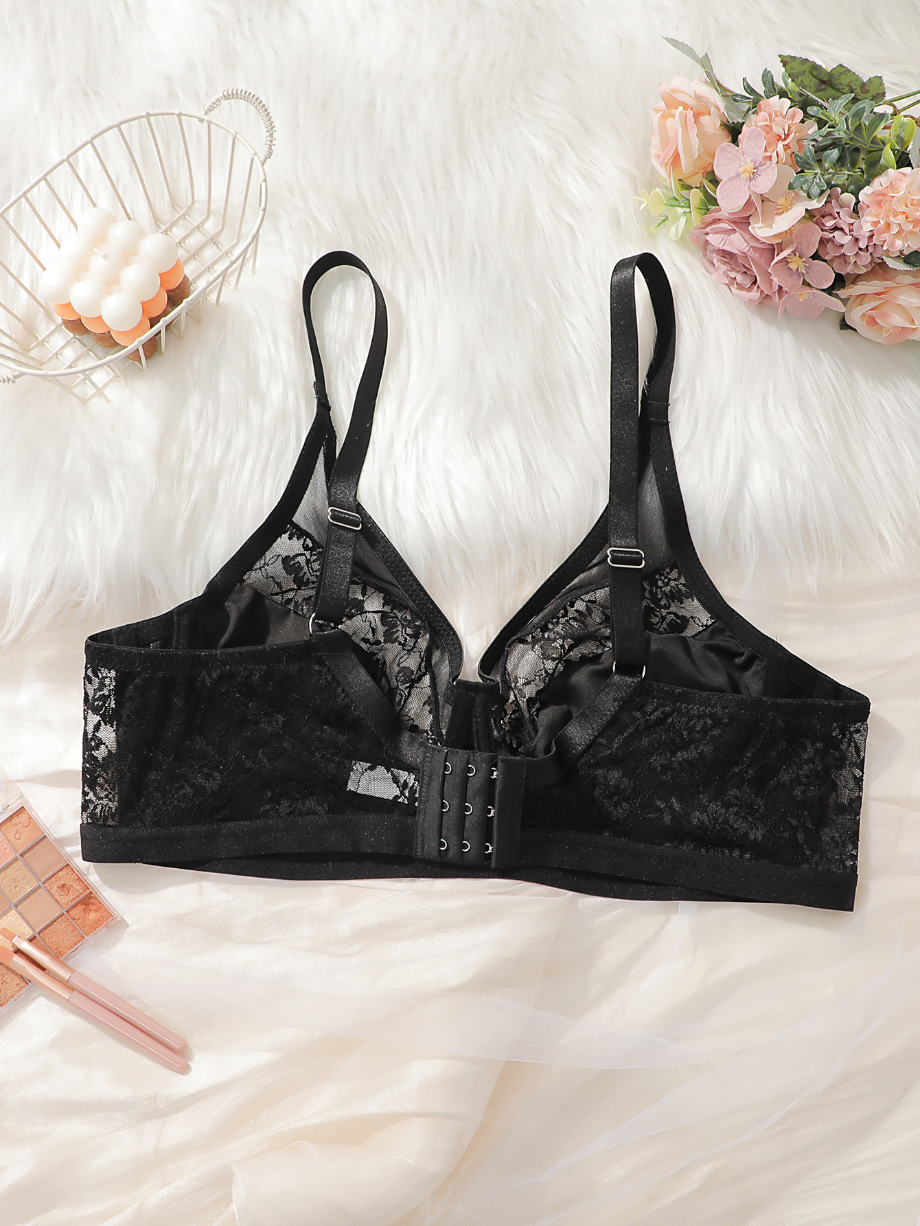 Plus Size Lace Minimizer Bra,  - Minimizer Bra Women recension och pris