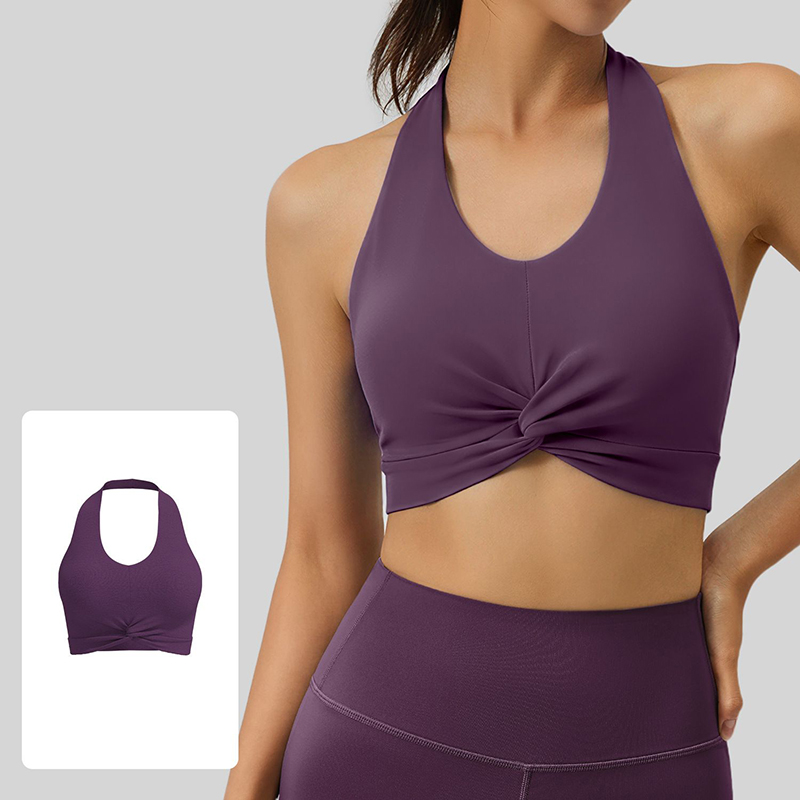 New Women Halter Neck Sports B - Minimizer Bra Women recension och pris