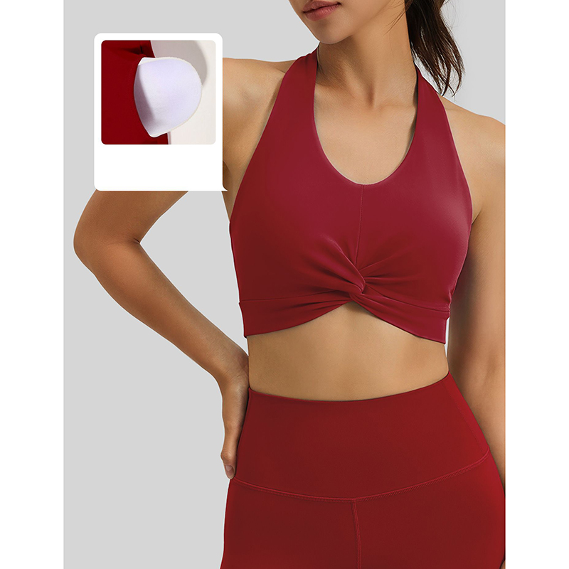 New Women Halter Neck Sports B - Minimizer Bra Women recension och pris