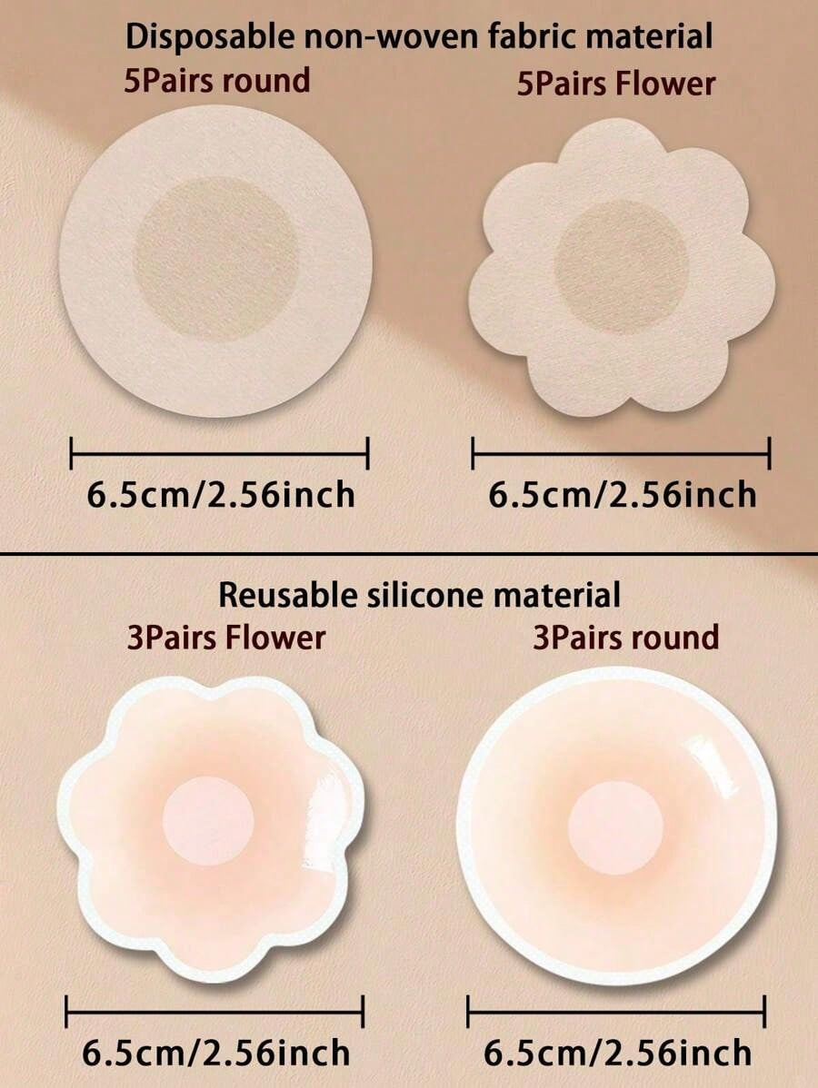 2Pcs Of Packaged Breast Sticke - Push Up Bra Silicone recension och pris