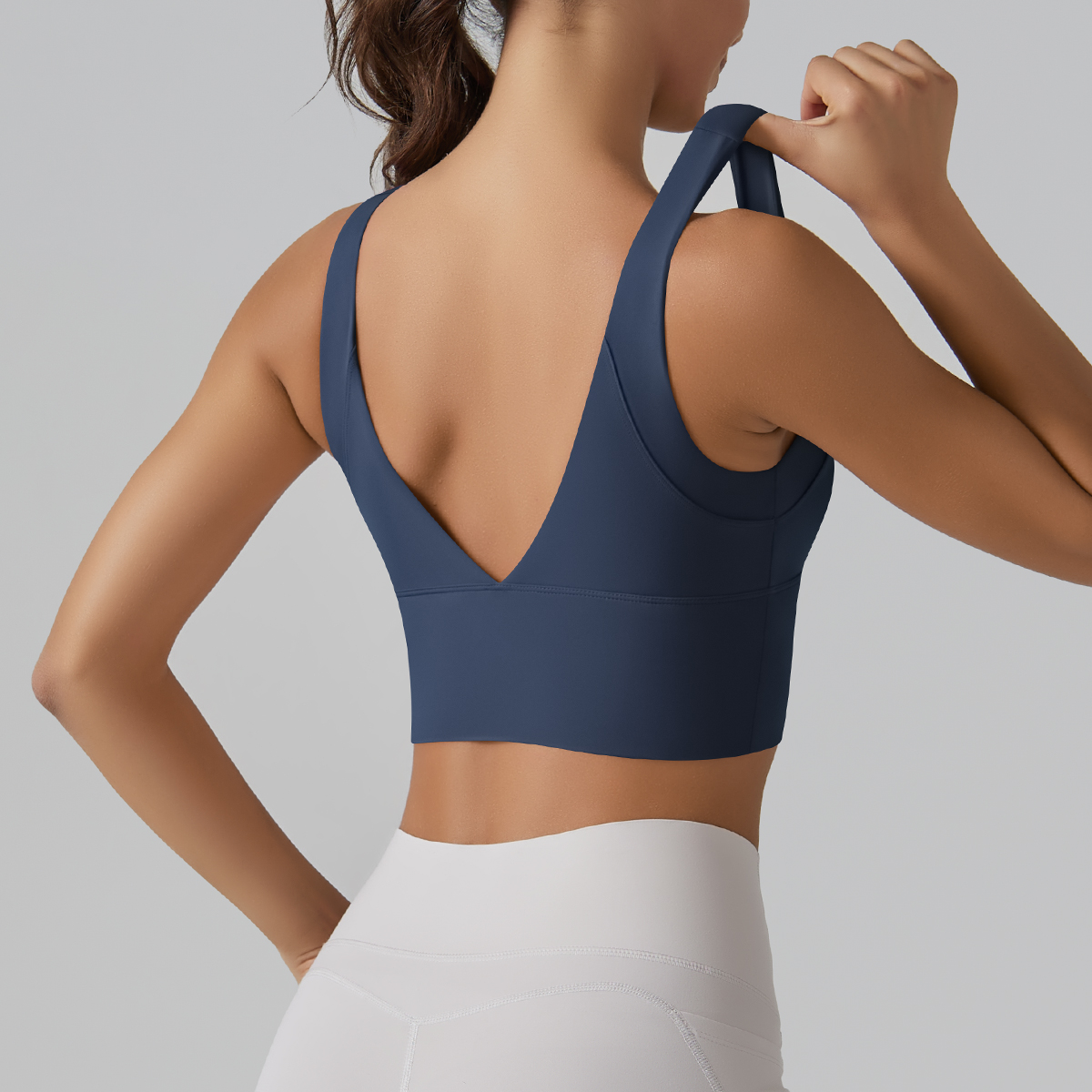 1PC New Yoga Tank Top Summer S - Plunge Bra Push Up recension och pris