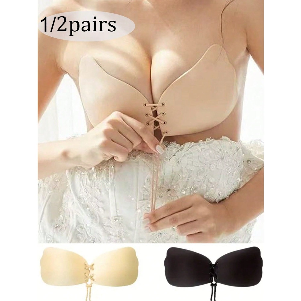 1/2pcs Wing-Shaped Adhesive Br - Strapless Bra Adhesive recension och pris