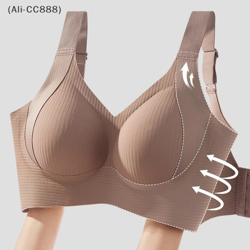 Anti-Sagging Nylon Full Cup De - Underwire Bra Padded recension och pris