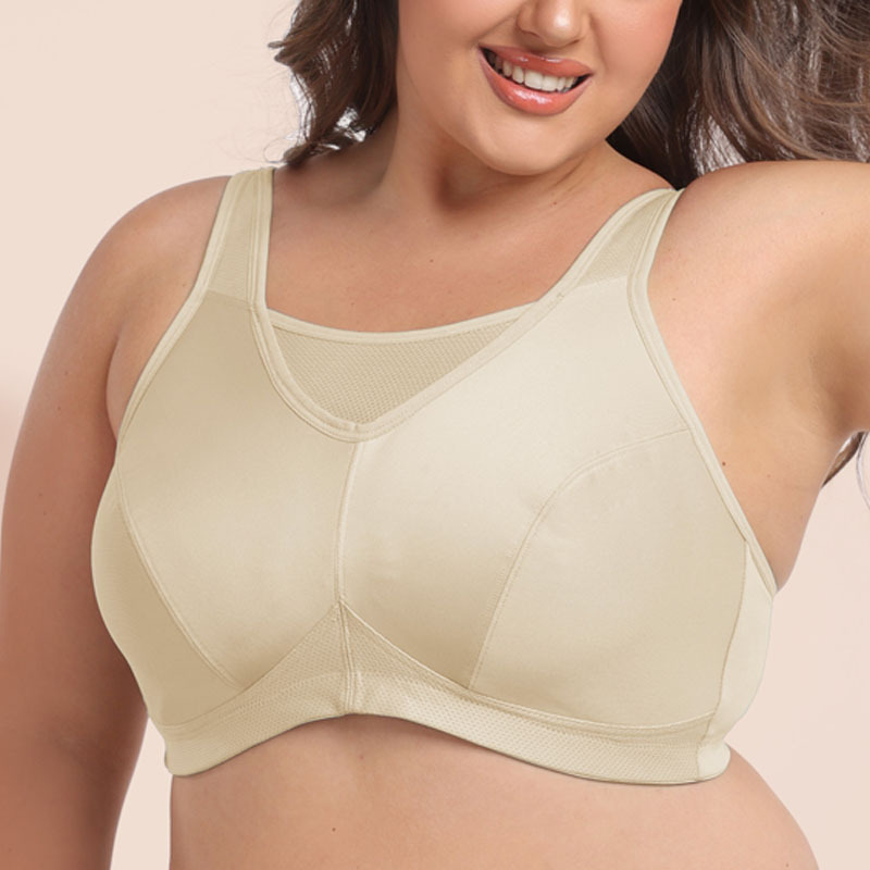 High Impact Plus Size Sports B - Minimizer Bra Women recension och pris