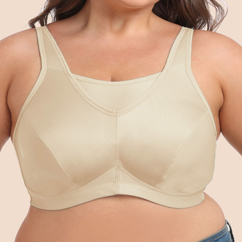High Impact Plus Size Sports B - Minimizer Bra Women recension och pris