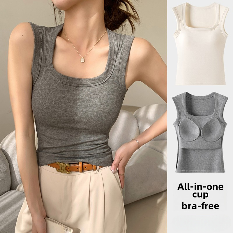 Women's Breathable Workout Ves - T Shirt Bra Seamless recension och pris